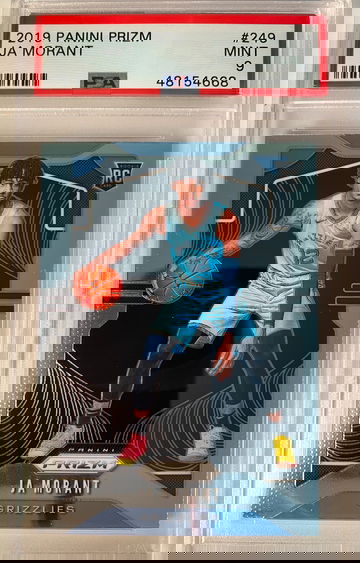 Ja Morant 2019 Panini Prizm RC Rookie PSA 9