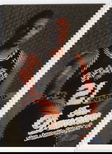 1997-98 FLEER ULTRA GOLD MEDALLION # 131G TIM DUNCAN HOF