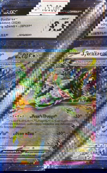 2024 Pokémon Cyclizar ex Surging Sparks 159/191 CGC 9.5 Mint+