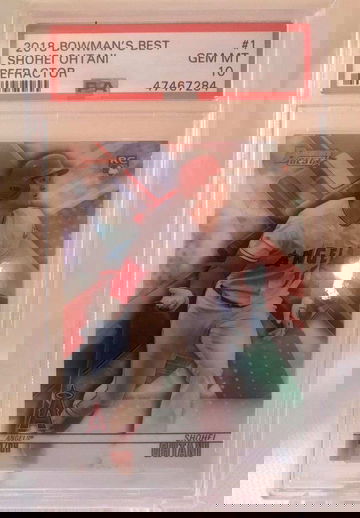 2018 Bowman's Best Refractor Shohei Ohtani