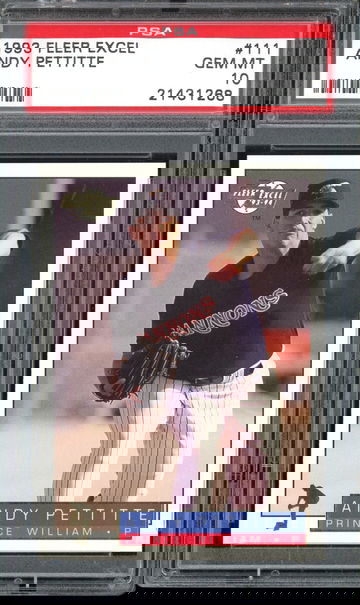 ANDY PETTITTE 1994 FLEER EXCEL #111 PSA 10 RC