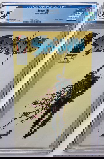 SPAWN #30 CGC 9.4 FREE S/H.
