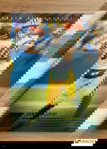 2020 Panini Chronicles Jordan Love Rookie Green Bay Packers #PA-4 Green Parallel