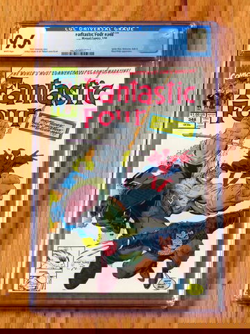 FANTASTIC FOUR #348 CGC 9.6 NM+ WP 1991 Spider-Man Wolverine Hulk Ghost Rider