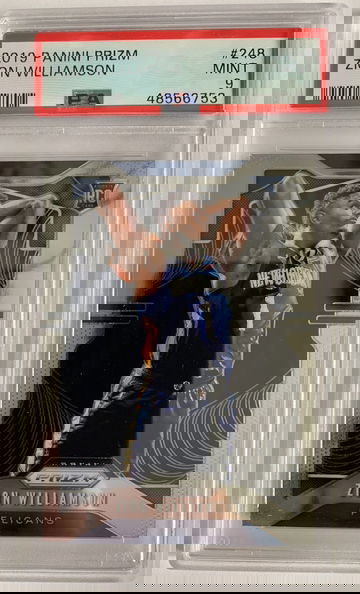 2019 Panini Prizm Zion Williamson PSA 9 Mint