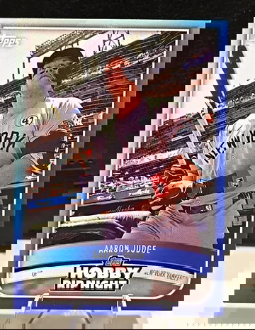 Aaron Judge  2025 Topps Hobby Rip Night Card #2  New York Yankees  (BLUE) 🔥RARE🔥