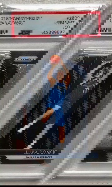 2018 Luka Doncic Prizm PSA 10