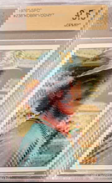 1975 SSPC Robin Yount HoF RC BVG 9.5