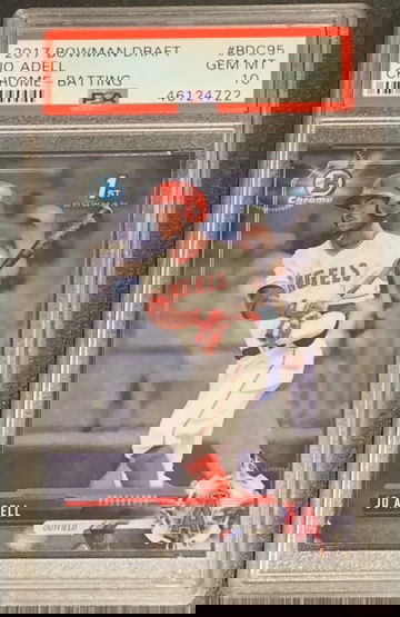 2017 Bowman Chrome Jo Adell PSA 10