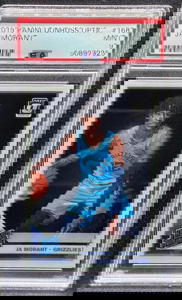 2019 Panini Optic 168 JA Morant Rookie – PSA 9 Mint