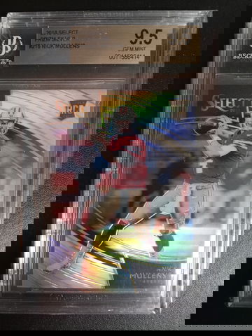 2018 select prizm silver Nick Mullins field level RC BGS 9.5