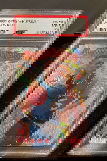 1995 Topps Jason Kidd Whiz Kids PSA 9