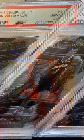 2019 Panini Select Concourse Zion Williamson #1 PSA 9 MINT