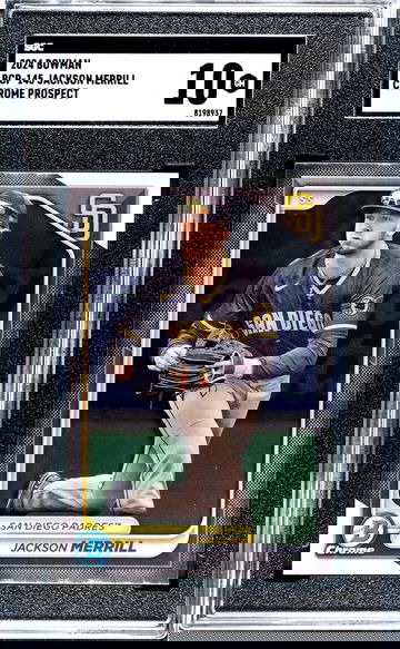 2024 Bowman Chrome Prospect Jackson Merrill #BCP-145 SGC 10
