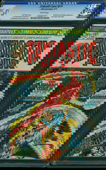 FANTASTIC FOUR #131, CGC 9.0 VFNM