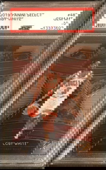 2019-20 Select - COBY WHITE - Concourse Rookie - PSA 10