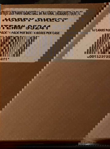 PANINI BASKETBALL NATIONAL TREASURES HOBBY DIRECT 4 BOX CASE