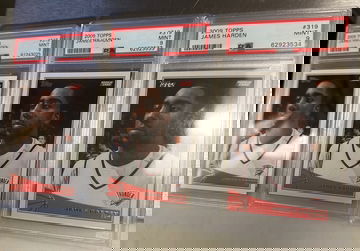 2009 Topps James Harden Rookie PSA 9 (3 card lot)