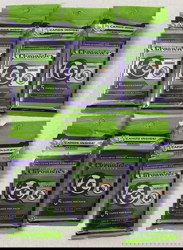 6X 2019-20 Chronicles Soccer Cello Packs