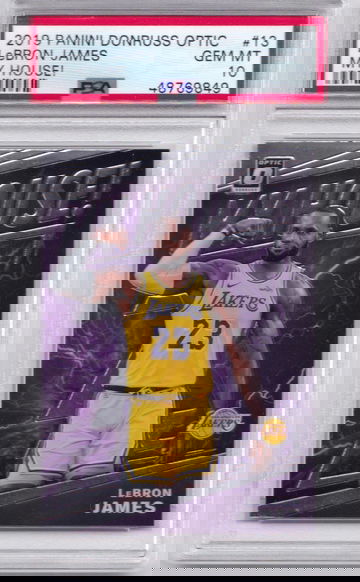 LeBron James 2019 Optic My House! PSA 10