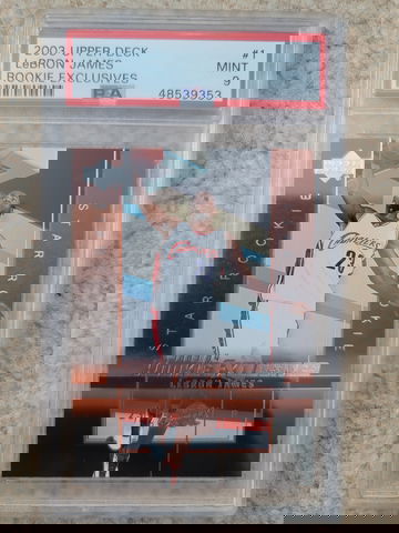 2003 Upper Deck LeBron James #1 PSA 9