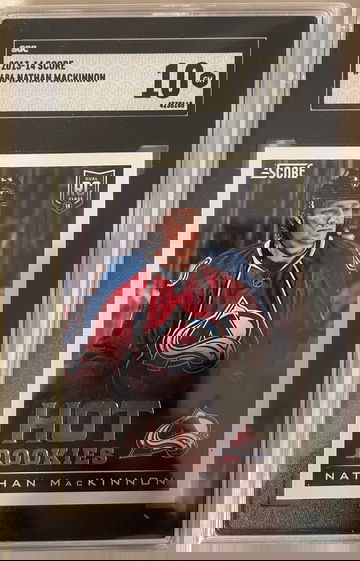 2013-14 Score Hot Rookies #686 Nathan Mackinnon Rookie Card SGC 10