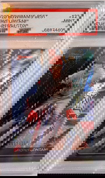 2020 Bowmans Best Shohei Ohtani Blue Refractor