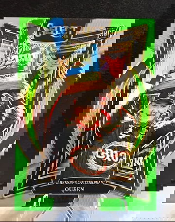 2025 Select Racing  Brenden "Butterbean" Queen  Neon Green Prizm   /75  #92 Nascar