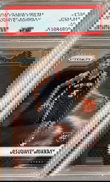 2016 Panini Prizm DeJounte Murray PSA 10 Gem-Mint