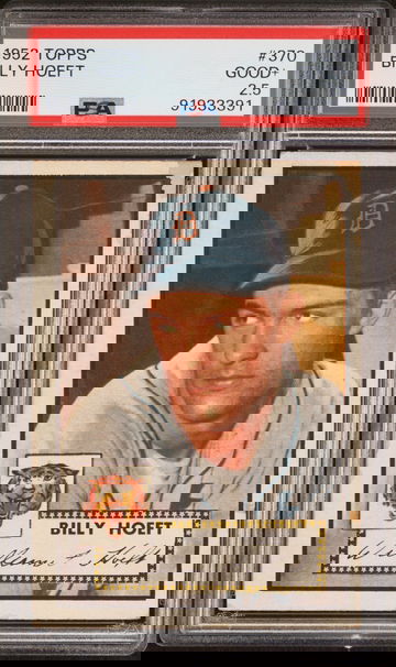 1952 TOPPS #370 BILLY HOEFT - PSA 2.5 #91933391 - HIGH SERIES