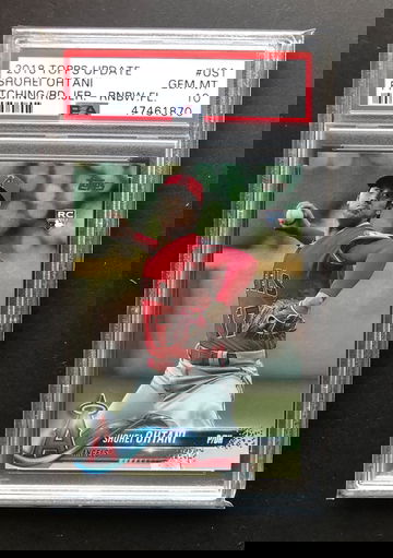 2018 Topps Update Shohei Ohtani Rainbow Foil PSA 10