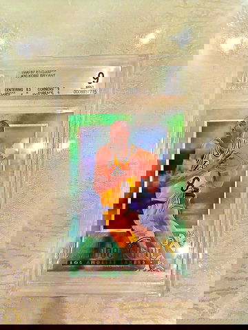 1996 E-X2000 Kobe Bryant #30 Rookie BGS 9