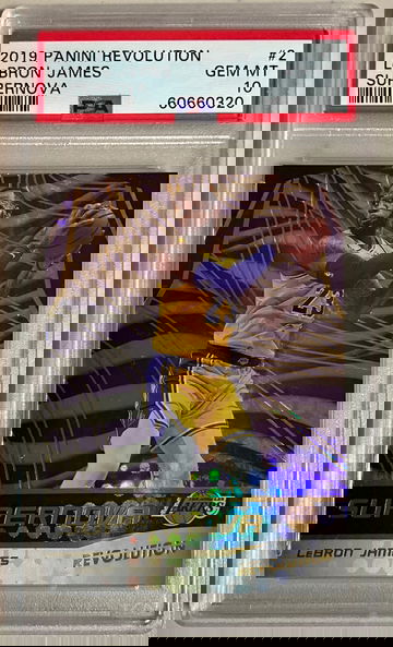 2019 Panini Revolution #2 LaBRON JAMES SUPERNOVA GEM MINT 10
