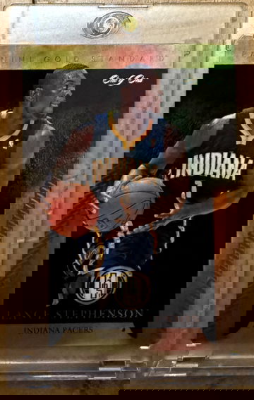 2012-13 Panini Gold Standard Lance Stephenson Black 1/1