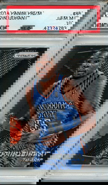 Kevin Durant 2014 Panini Prizm #86 PSA 10 Gem Mint! 4783