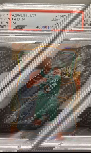 2017-18 Select Silver Jayson Tatum RC #166 Premier PSA 9