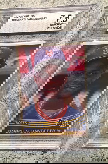 1984 Donruss #68 Darryl Strawberry Near Mint+