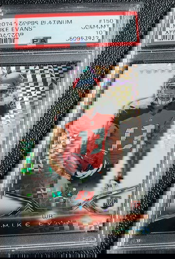 2014 Topps Platinum Mike Evans Xfractor PSA 10