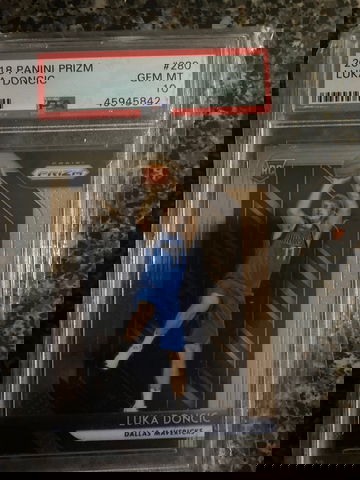 2018 Panini Prizm Luka Doncic #280 Rookie Card PSA 10 GEM MINT