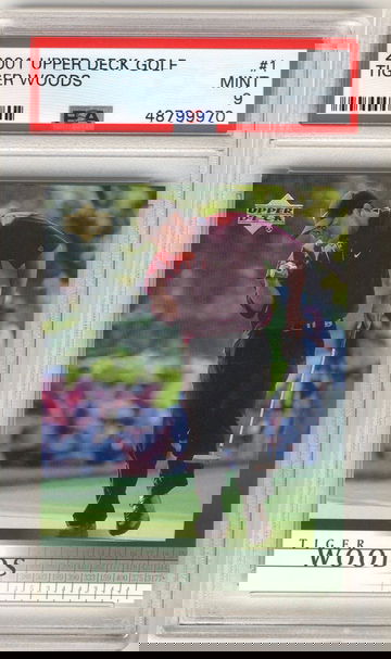 2001 Upper Deck Tiger Woods