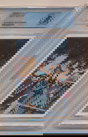 1988 Wonderama NWA #69 Ricky Morton Signed Autograph Beckett Wrestling