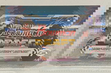 2019 Bowman Draft Baseball Jumbo Box