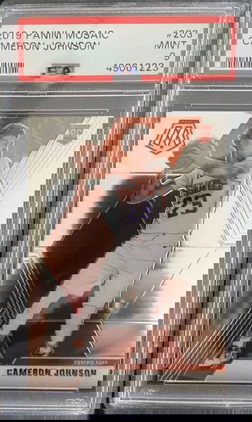 2019 Panini Mosaic Cameron Johnson PSA 9 Rookie RC No. 203