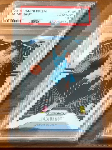 JA Morant Prizm PSA 10