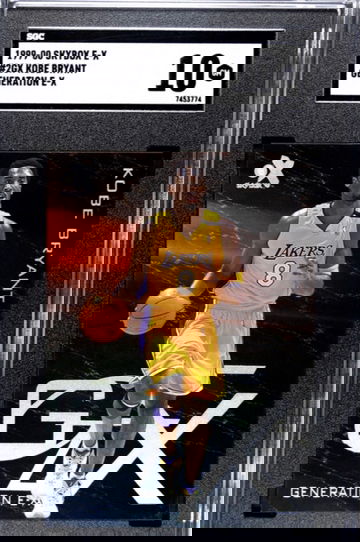 1999-00 Skybox E-X #2GX Kobe Bryant Generation E-X SGC 10 GEM MINT POP 1