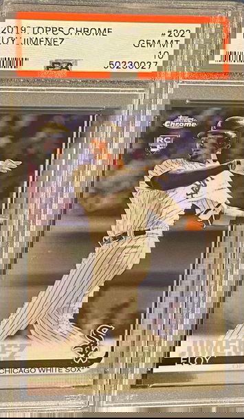 2019 Topps Chrome Eloy Jimenez RC Rookie PSA 10 Gem Mint