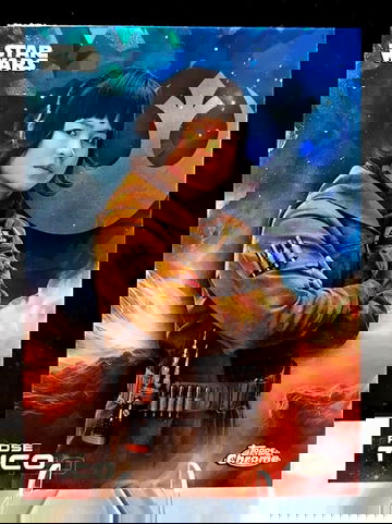 2025 Topps Chrome Star Wars Sapphire  ROSE TICO #158  The Last Jedi 