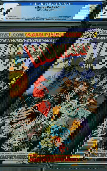 HOWARD THE DUCK #4, CGC 9.4 NM