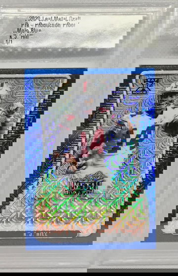 K.J. Hill 2020 Leaf Metal Draft Pre-Production Proof 1/1