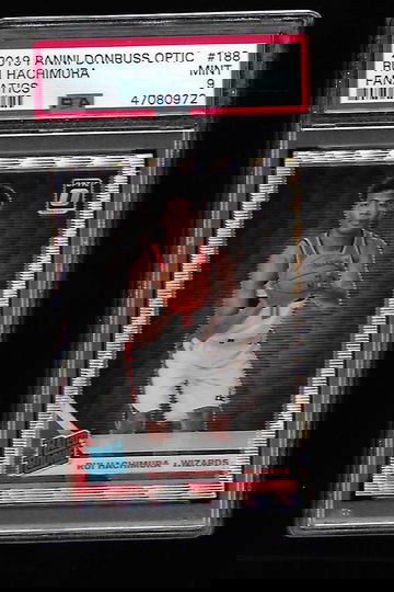 2019 Donruss Optic Fanatics Rui Hachimura PSA 9